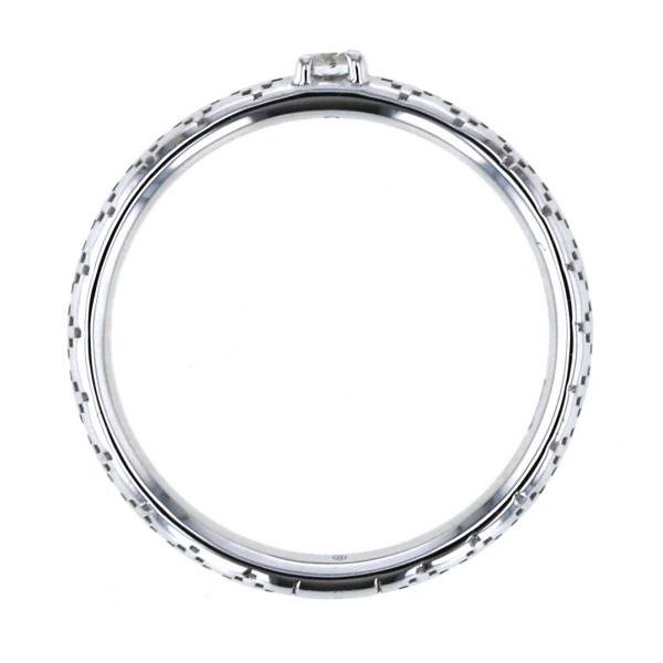 値下げ GUCCI グッチ K18WG ホワイトゴールド リング ダイヤモンド