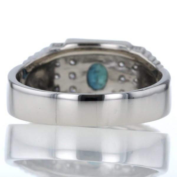Pt900 プラチナ リング アレキサンドライト0.334ct ダイヤモンド0.53ct 