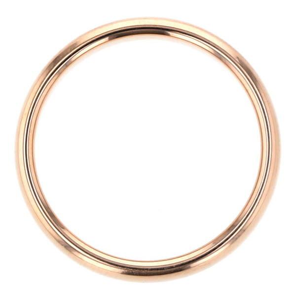 TIFFANY＆Co ティファニー K18PG ピンクゴールド 甲丸 リング