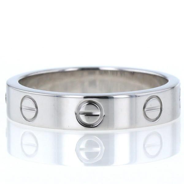 Cartier カルティエ K18WG ホワイトゴールド ミニラブリング