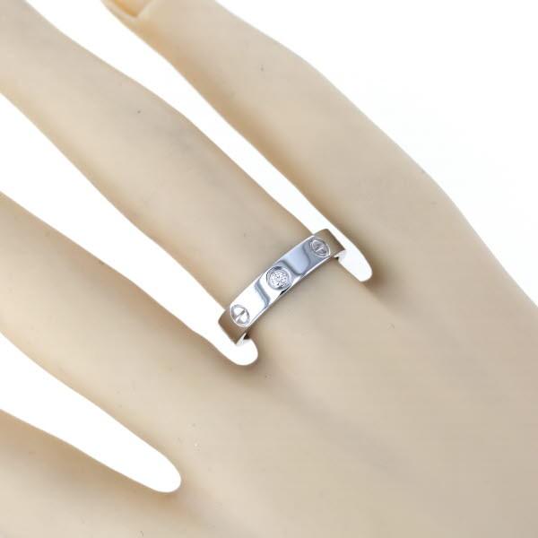 Cartier カルティエ K18WG ホワイトゴールド ミニラブリング
