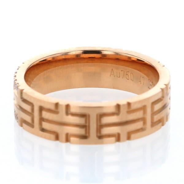 HERMES新品同様ウェディングリング18K・ＰＧ46(6号)リング HERMES新品同様ウェディングリング18K・PG46(6号)リング 2025年最新
