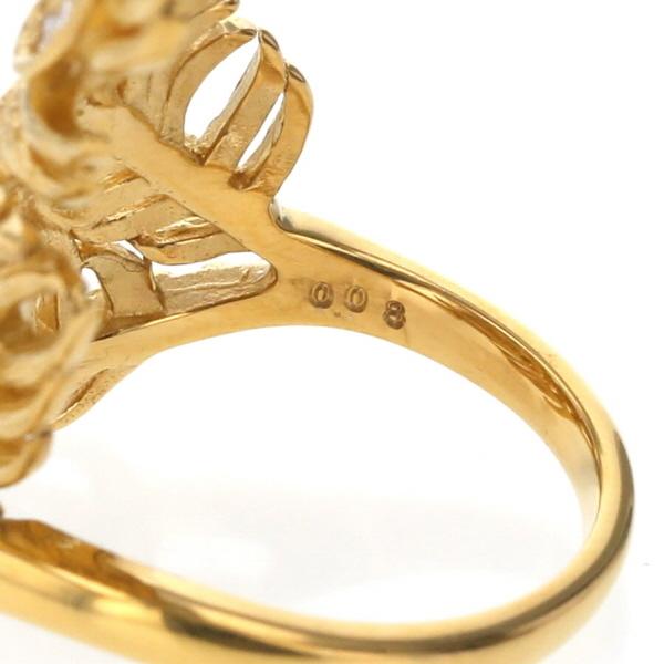 GSTV ジュエムスティービー K24YG 純金 イエローゴールド リング