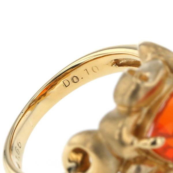 ジュエリー JEWELRY ファイアオパール ダイヤモンド リング リング  