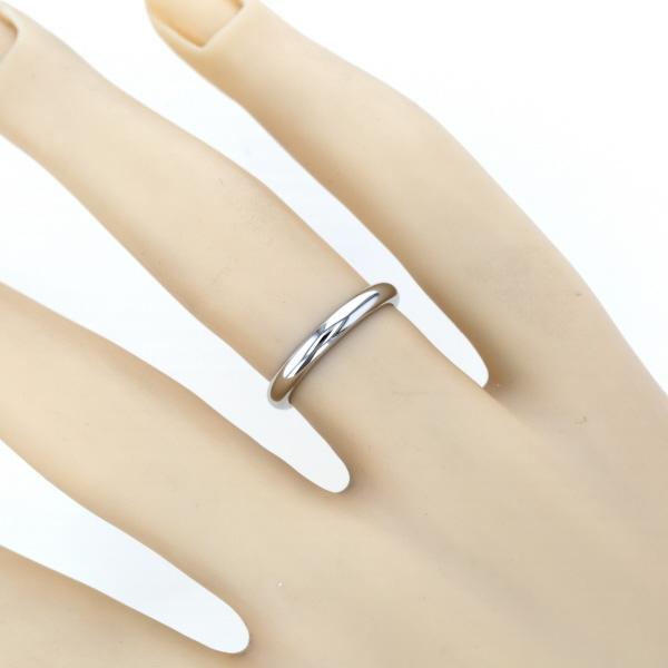 値下げ BVLGARI ブルガリ Pt950 プラチナ リング フェディリング 甲丸 