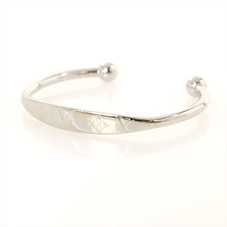 ルイヴィトン Louis Vuitton ジョンク M649 バングル シルバーカラー モノグラム メンズ レディース アクセサリー 人気 El 中古 Everydaygoldrush 通販 Yahoo ショッピング