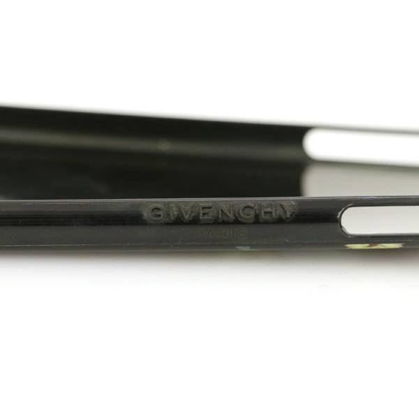 ジバンシー GIVENCHY iphone XS ケース ブラック 花柄 ジバンシー GIVENCHY iphone XS ケース ブラック 花柄