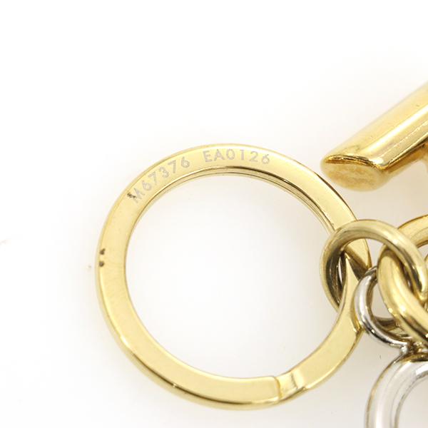 ルイヴィトン LOUIS VUITTON キーリング カレイドVバドロック