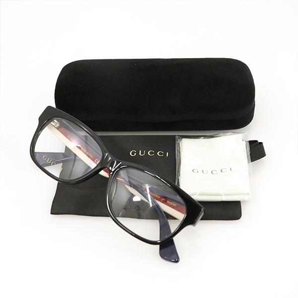 グッチ GUCCI メガネフレーム GG0278OA プラスチック ブラック