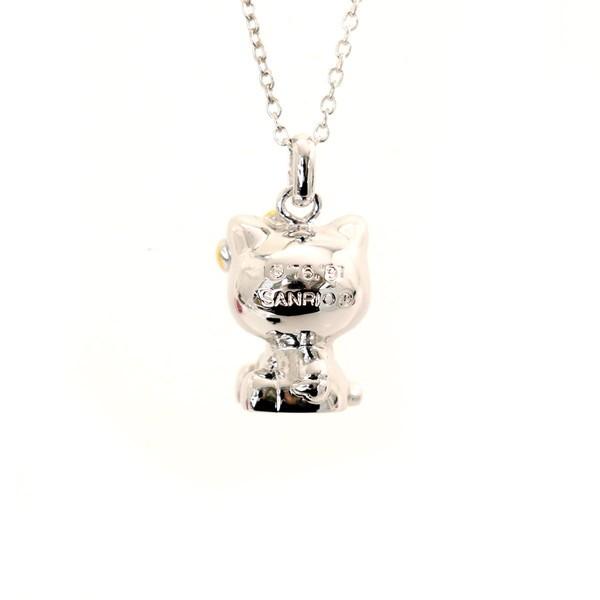 サンリオ SANRIO ブルーストーン キティネックレス シルバー サンリオ SANRIO ブルーストーン キティネックレス シルバー