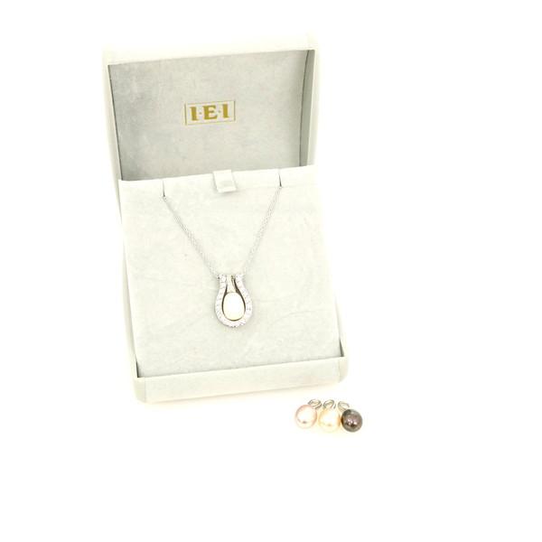 IEI シルバーチェンジパール ネックレス レディース アクセサリー 925 