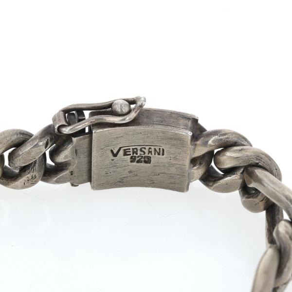 ベルサーニ VERSANI チェーンブレスレット メンズ アクセサリー 925 シルバー ブランドアイテム 【el】【中古】