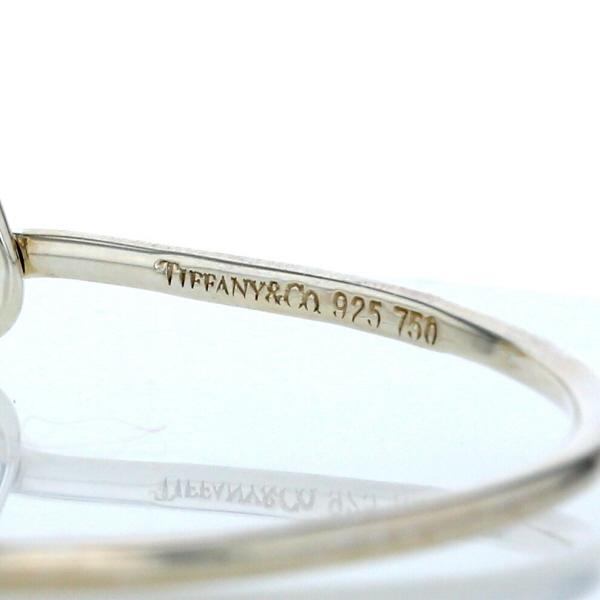 ティファニー Tiffany & Co. ラブノット バングル SV925 750 シルバー