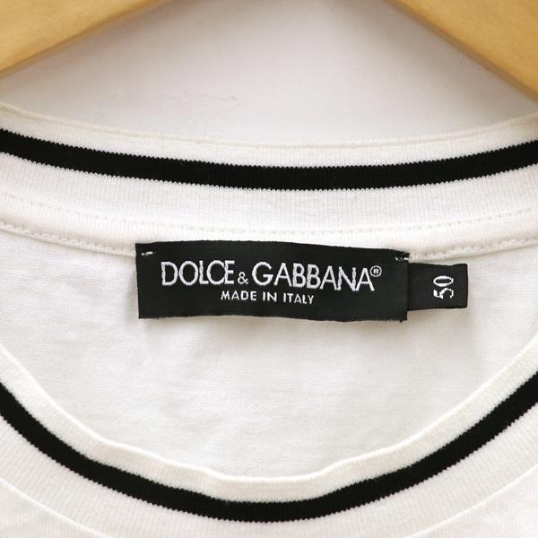 ドルチェ&ガッバーナ DOLCE&GABBANA D&G ハートプリント Tシャツ ドルチェ&ガッバーナ DOLCE&GABBANA D&G ハートプリント Tシャツ