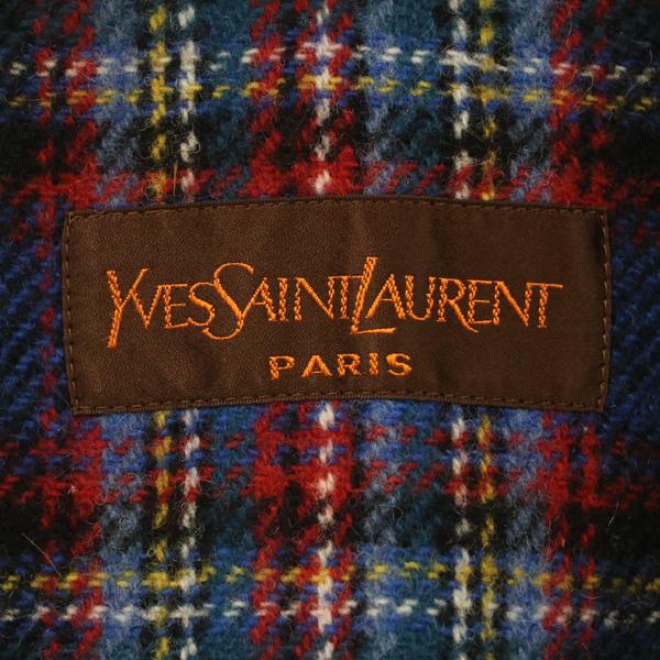 イヴサンローラン Yves Saint Laurent YSL トレンチコート アウター レディース 綿100%  ライトベージュ サイズ9A3【hon】【中古】｜everydaygoldrush｜06