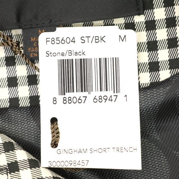 未使用 コーチ COACH トレンチコート F85604 ギンガムチェック柄 未使用 コーチ COACH トレンチコート F85604 ギンガムチェック柄