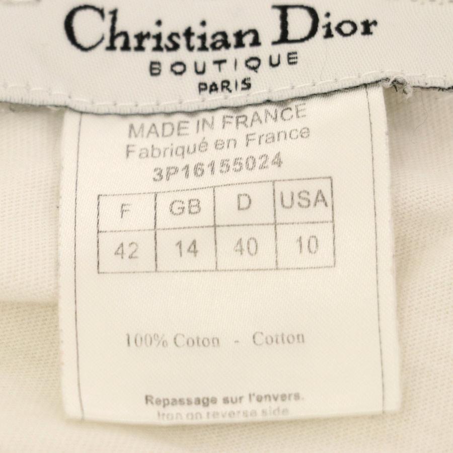 クリスチャンディオール Christian Dior デニム柄 ロゴ Tシャツ クリスチャンディオール Christian Dior デニム柄 ロゴ Tシャツ