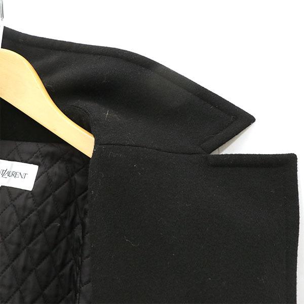 イヴサンローラン Yves Saint Laurent YSL ダブルコート ウール イヴサンローラン Yves Saint Laurent YSL ダブルコート ウール