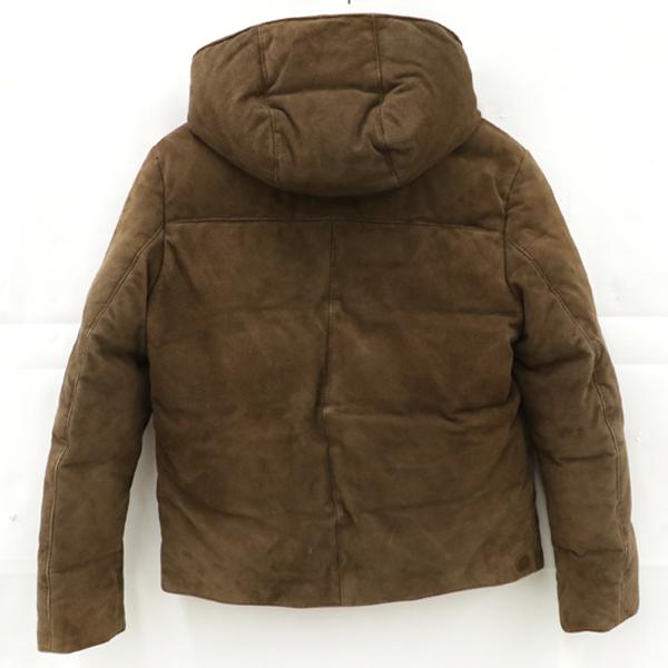 ハンティングワールド HUNTING WORLD スエード ダウンジャケット