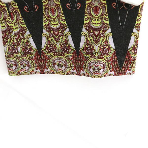 エトロ ETRO チュニックワンピース ペイズリー柄 ウール ナイロン