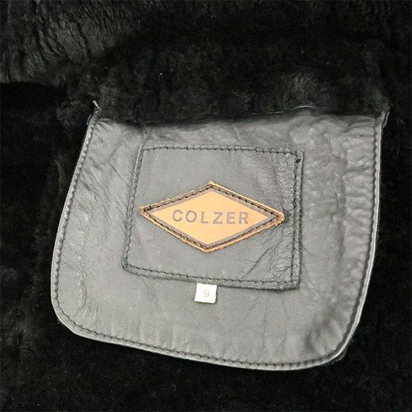 コルザー COLZER ムートン コート レディース アウター レザー 