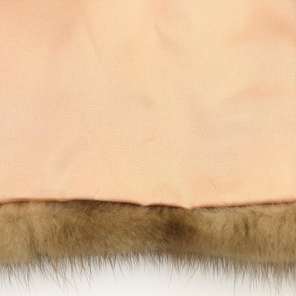 SAGAミンクコート　ブラウン　サイズ表記15 SAGAミンクコートブラウンサイズ表記15