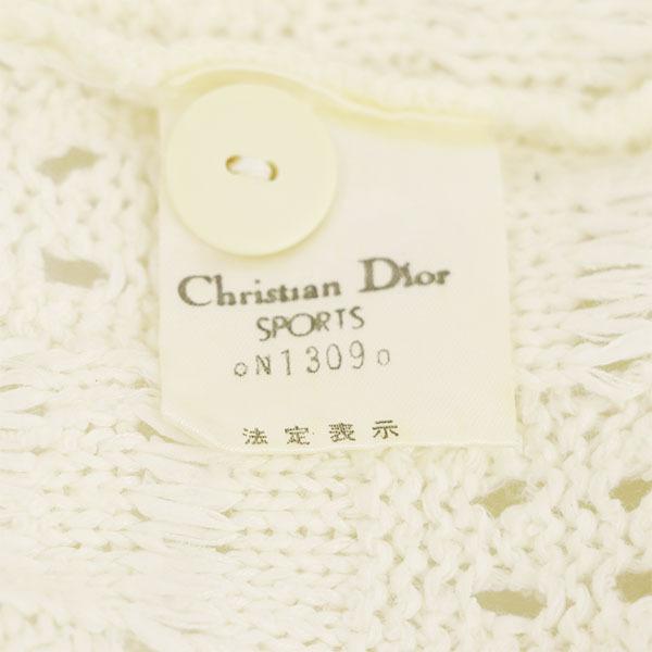 クリスチャンディオール Christian Dior カーディガン 綿75 クリスチャンディオール Christian Dior カーディガン 綿75