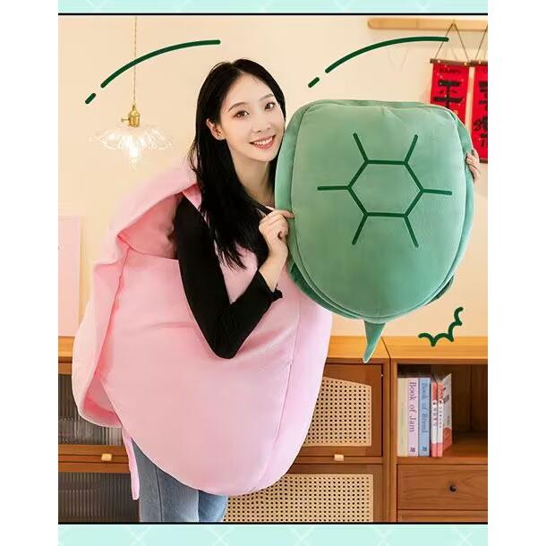 亀の甲羅クッション ぬいぐるみ 80/100/120/160CMサイズ 着用可能