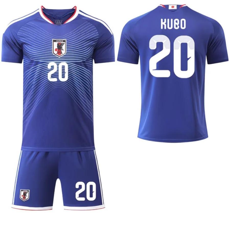 2526 ワールドカップ 日本代表 ホームジャージ 9 番上田綺世 8 番南野