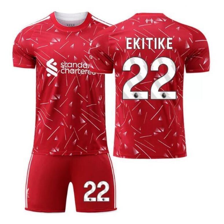 26-27 リバプール 主力ホームサッカー服セット サラー 11 番 キッズ