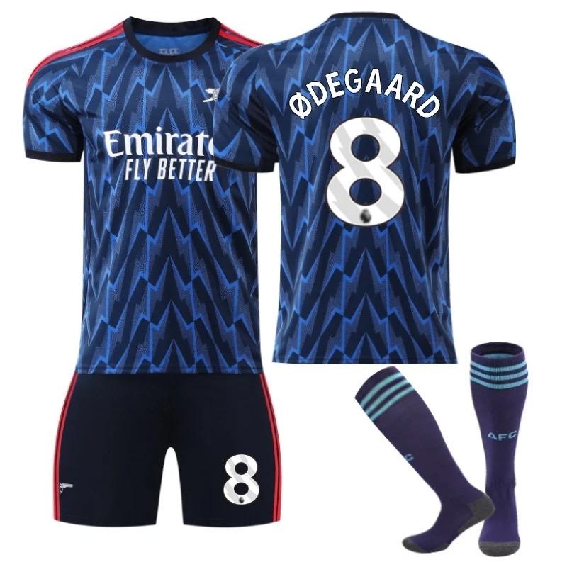 2526 モデル サッカーユニフォーム アーセナル アウェイ 7 番サカ 8 番