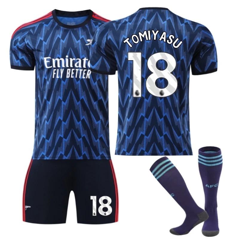 2526 モデル サッカーユニフォーム アーセナル アウェイ 7 番サカ 8 番