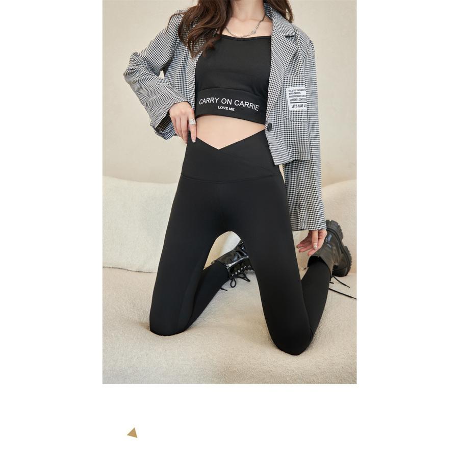 SUKALA ハイウエスト ヨガパンツ ブラックL