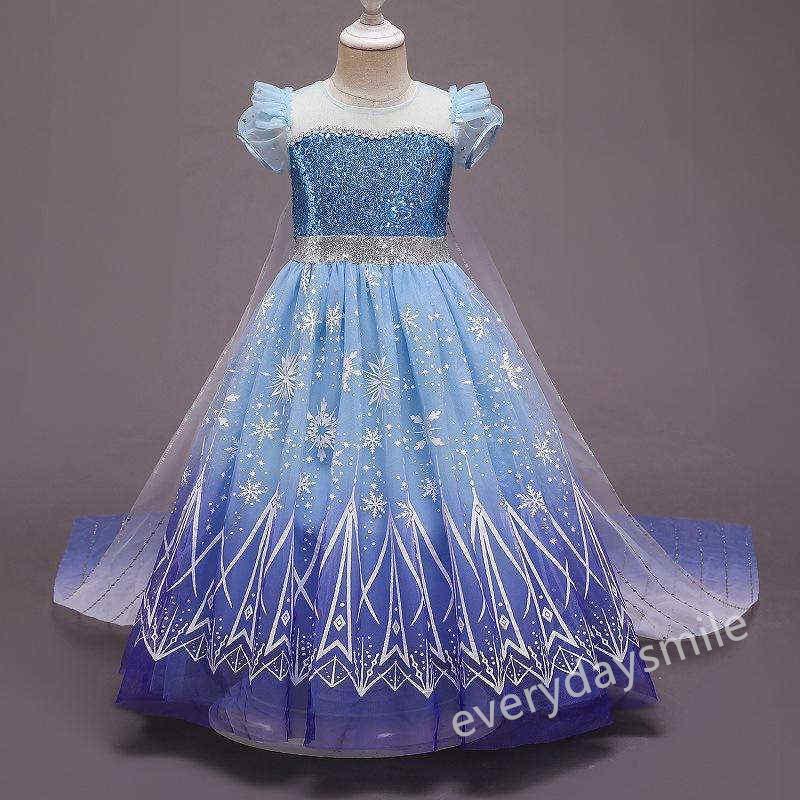 アナと雪の女王2 新作 エルサ 風 子供用 ドレス アナ雪 コスプレ