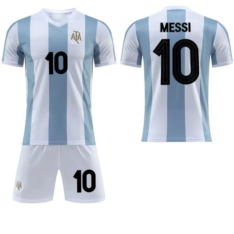 FCバルセロナ アルゼンチン代表 メッシ 10番 ユニフォーム 番号 個人名カスタマイズOK」アルゼンチン代表 背番号10 メッシ 50周年