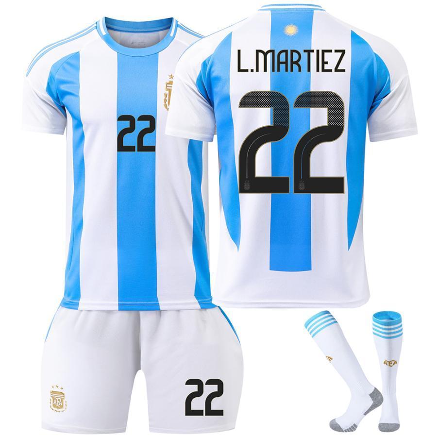 新品、未使用品　サッカーウェア サッカートレーニングウェア 2024アルゼンチンサッカーウェア10番