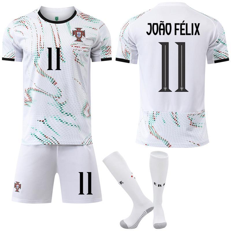サッカーウェアセット（選手名多数） ユニフォーム キッズ アウェイ 練習着 サッカーウェア 大人用、子供用
