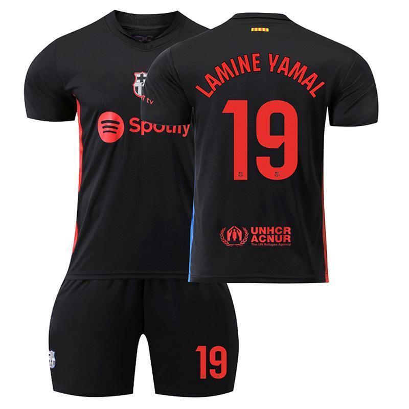 サッカーウェア 子供 大人 2425新バルササッカーウェア9番レバンド