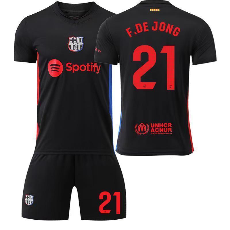 バルサ　サッカーユニフォーム サッカーウェア 子供 大人 2425新バルササッカーウェア9番レバンド