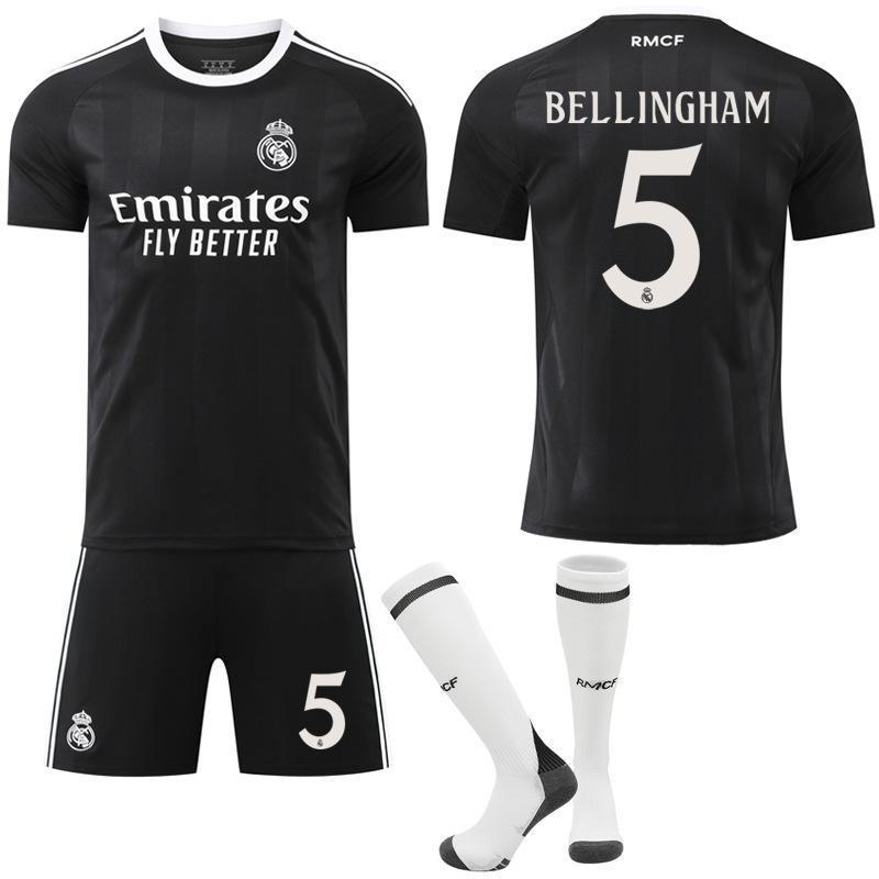 サッカーウェア レアルマドリード9番ムバッペ /5番ベリンハム/10番