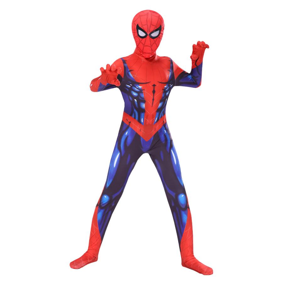 ハロウィンスパイダーマン Spider-Man 衣装 子供誕生日 ハロウィンスパイダーマン Spider-Man 衣装 子供誕生日