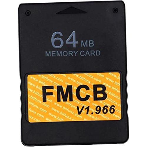 JUTOSU Free McBoot FMCB PS2 メモリーカード 64MB Sony Playstation 2