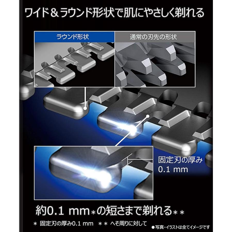 パナソニック ボディトリマー お風呂剃り可 男性用 黒 ER-GK70-K_1
