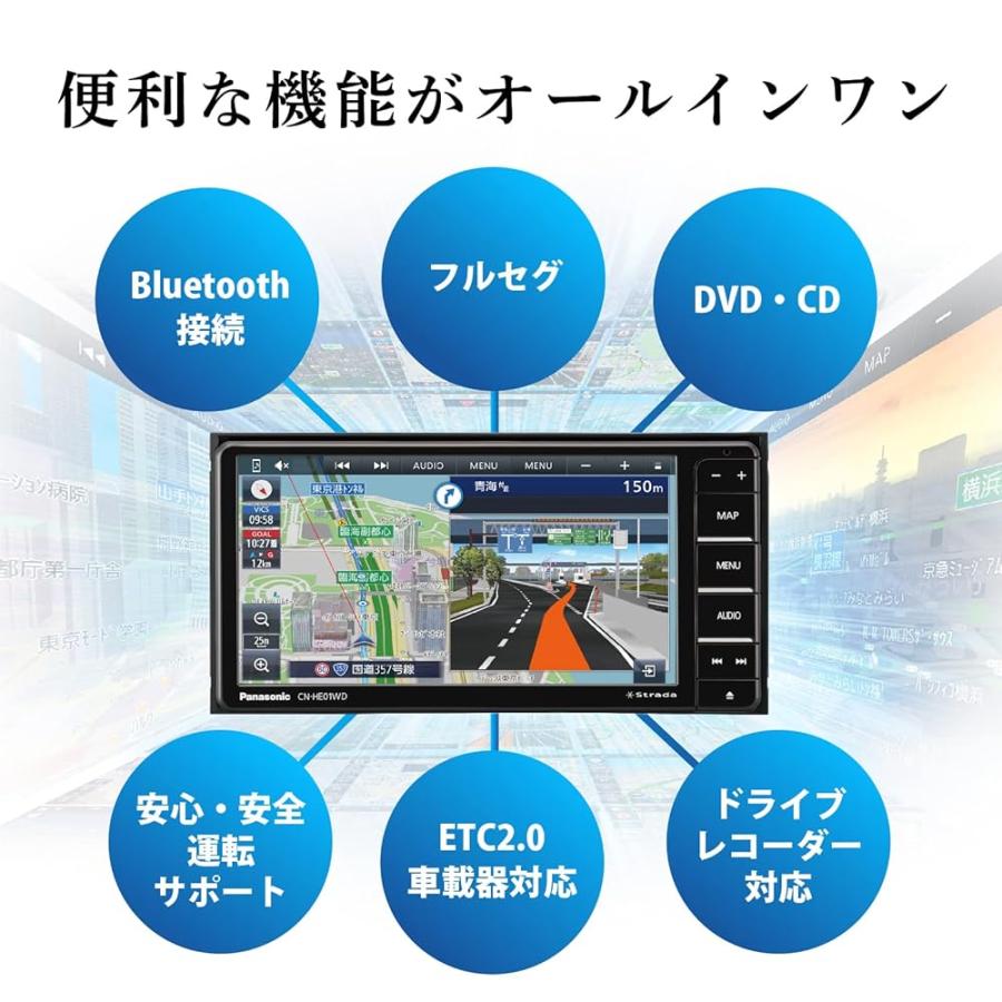 パナソニック(Panasonic) カーナビ ストラーダ 7インチ ワイド CN