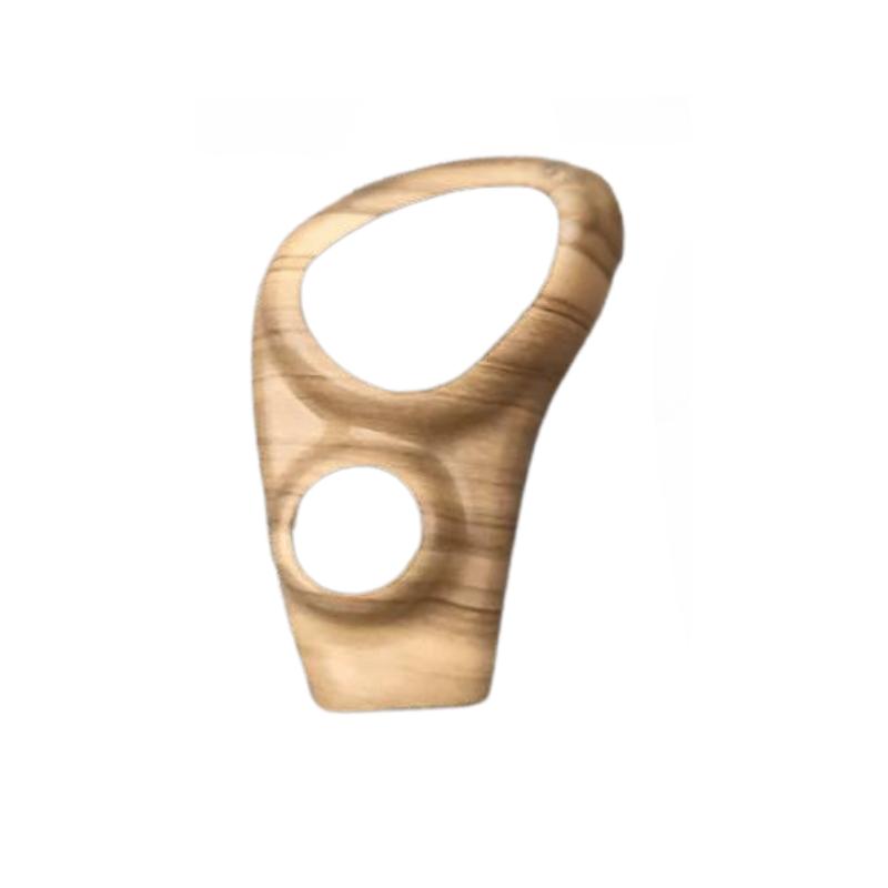 現行 新型 6型 CVT専用 (ナチュラルウッド) 3Dドレスアップ シフトノブ