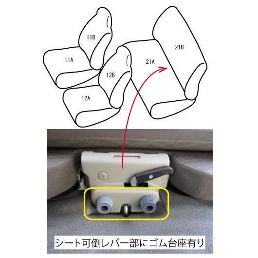 6036［ブラック］クラッツィオシートカバーClazzio Jr エブリイ バン