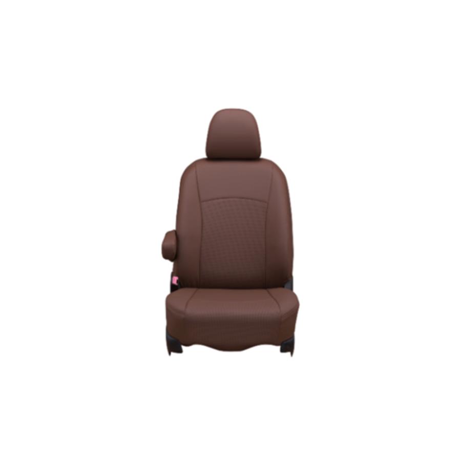 助手席シートバックテーブル装備車用 (ブラウン) シートカバー Clazzio 