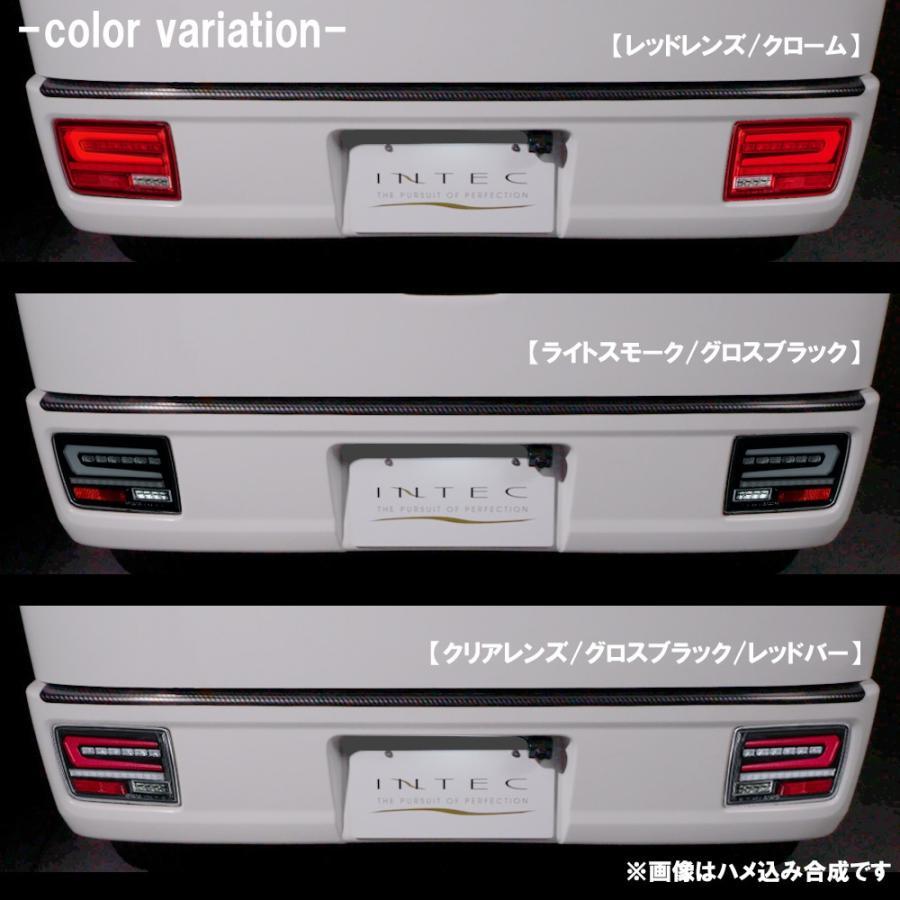 エブリイ バン LEDテールランプ スズキ DA64 DA17 レッドスモーク レッドスモークレンズ/メッキ) 流星 Ver.2 LEDテールランプ エブリイ