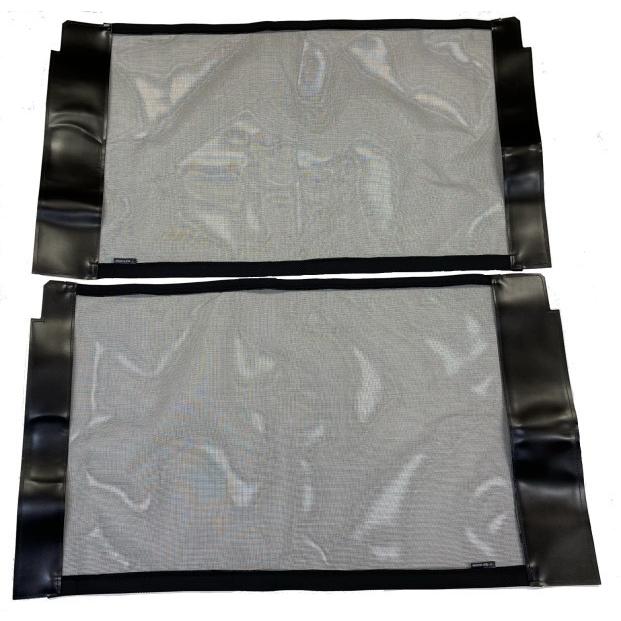 (換気優先！キャンプや車中泊に最適)　防虫ネット2列目スライドドア部分　DA17エブリイワゴン/バン (H27/2-)