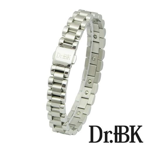 Dr.+BK ゲルマニウムブレスレット BS001KSシリーズ シルバー [Bracelet
